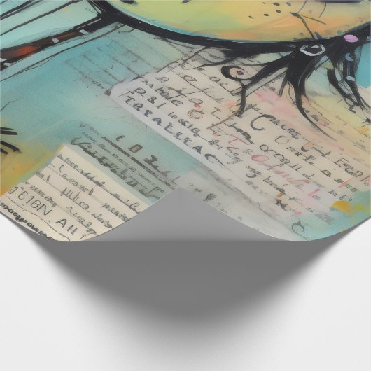 ArtLady 9 Charmant en bedroefd Cadeaupapier (Hoek)