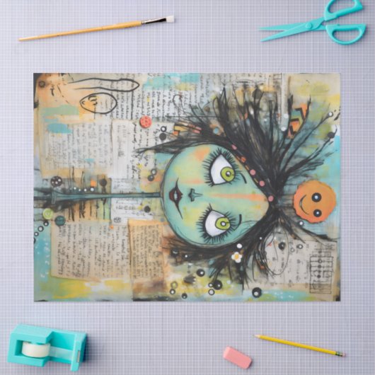 ArtLady Charmant en bedroefd Tissuepapier (Craft)