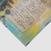 ArtLady Charmant en bedroefd Tissuepapier (Detail)