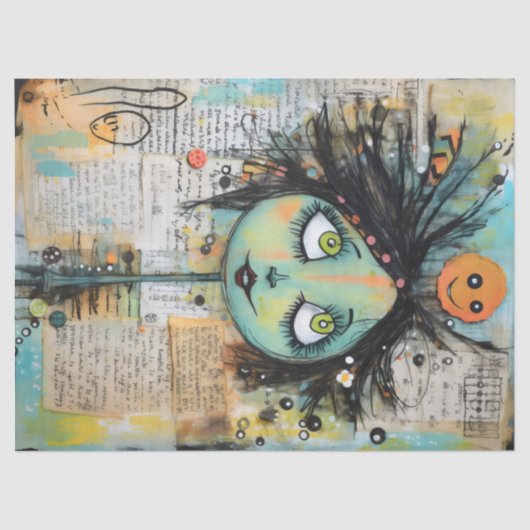 ArtLady Charmant en bedroefd Tissuepapier (Voorkant)