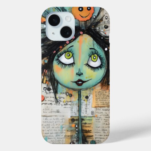 ArtLady Geweldige en verontrust Case-Mate iPhone Case (Achterkant)