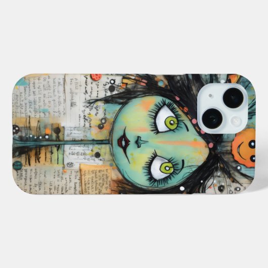 ArtLady Geweldige en verontrust Case-Mate iPhone Case (Achterkant (horizontaal))