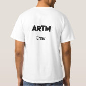 ARTM crew  T-shirt (Achterkant)