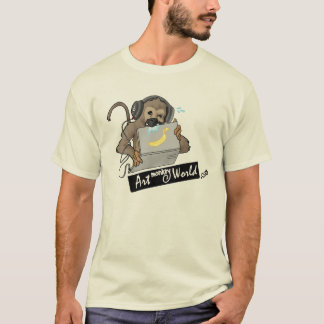 ArtMonkey World Digital Logo 2010 T-shirt