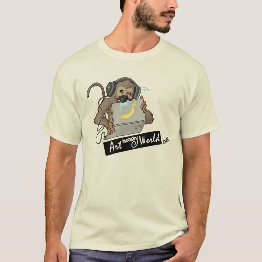 ArtMonkey World Digital Logo 2010 T-shirt (Voorkant)