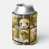 #ArtOfTheDojo 'Respecteer je ouderen' Blikjeskoeler (Blikje Voorkant)