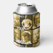 #ArtOfTheDojo 'Respecteer je ouderen' Blikjeskoeler (Blikje Achterkant)