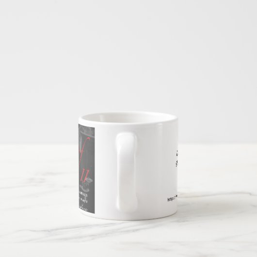 Artolozaga Haiku & gedichten #2 Espresso Kop (Achterkant)