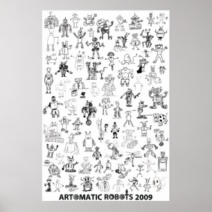 Artomatische robots 2009 Poster 1