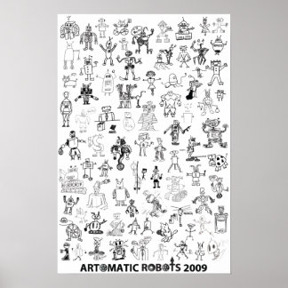 Artomatische robots 2009 Poster 1
