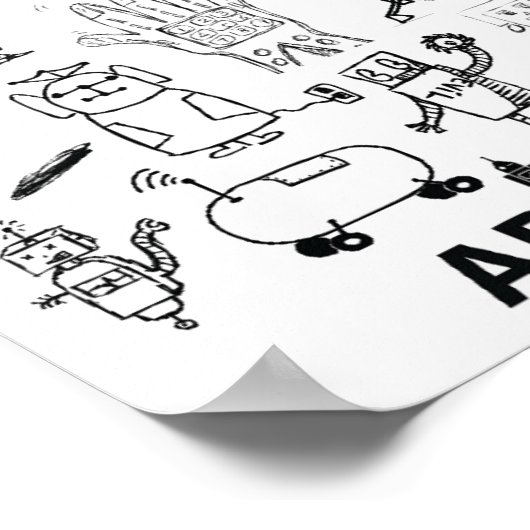 Artomatische robots 2009 Poster 2 (Hoek)