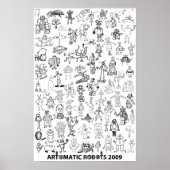 Artomatische robots 2009 Poster 2 (Voorkant)