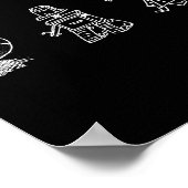 Artomatische robots 2009 Poster 3 - Black Edition (Hoek)