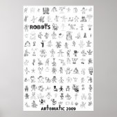 Artomatische robots 2009 Poster 5 (Voorkant)