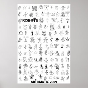 Artomatische robots 2009 Poster 5