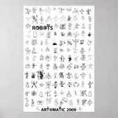 Artomatische robots 2009 Poster 6 (Voorkant)