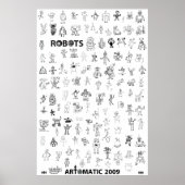 Artomatische robots 2009 Poster 7 (Voorkant)