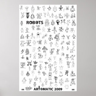 Artomatische robots 2009 Poster 7