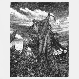 Artorias of the Abyss - The Broken Wolf Fleece Deken