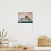 ArtPoster BaumSchneckenFisch Poster (Keuken)