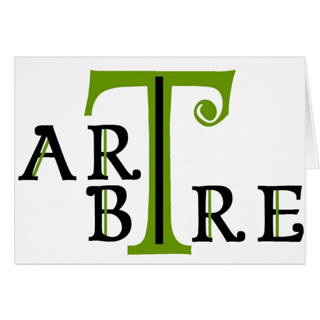 Artree-boomkunst (Voorkant Horizontaal)