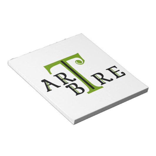 Artree-boomkunst Notitieblok (Schuin)