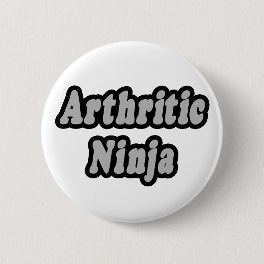 Artritic Ninja Ronde Button 5,7 Cm (Voorkant)