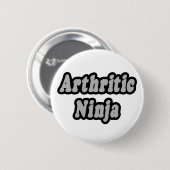 Artritic Ninja Ronde Button 5,7 Cm (Voorkant /achterkant)