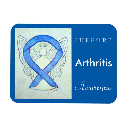 Artritis Awareness Angel Custom Magnet Magneet (Horizontaal)