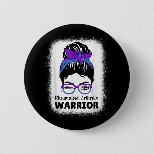 Artritis Bewustzijn Vrouwen Ronde Button 5,7 Cm (Voorkant)