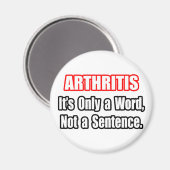 Artritis...Geen zin Magneet (Voorkant / Achterkant)