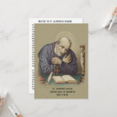 Artritis Patron Saint Alphonsus Prayer Religie Kaart (Voorkant / Achterkant in situ)