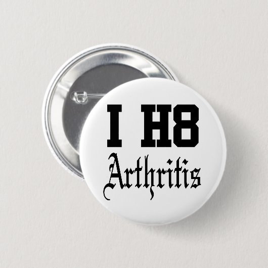 artritis ronde button 5,7 cm (Voorkant /achterkant)