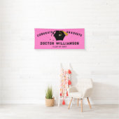 Arts afstuderen aan de medische faculteit spandoek (Insitu)