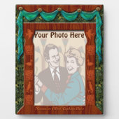 Arts and Crafts Draped Window - Gepersonaliseerd Fotoplaat (Voorkant)