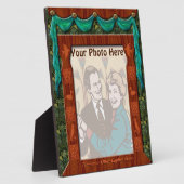 Arts and Crafts Draped Window - Gepersonaliseerd Fotoplaat (Zijkant)