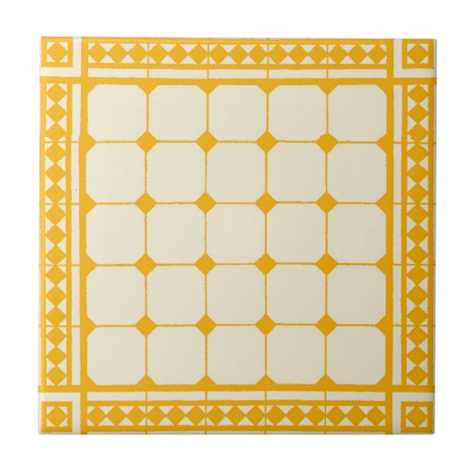 Arts and Crafts Movement Tegeltje (Voorkant)