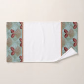 Arts and Crafts Pinecone Badhanddoek set Bad Handdoek (Handdoek)