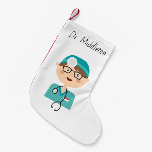 Arts - Arts - Medische assistent Kleine Kerstsok (Voorkant (Hangend))