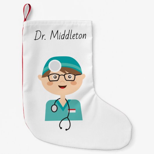 Arts - Arts - Medische assistent Kleine Kerstsok (Voorkant)