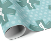 Arts arts symbool medische student cadeau cadeaupapier (Rol Hoek)