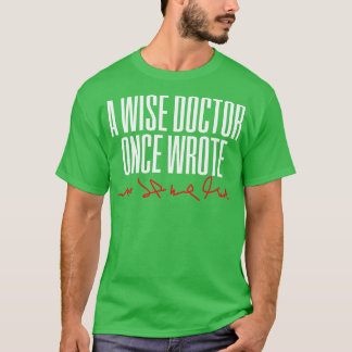 Arts Artsen Medische handschrift T-shirt