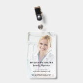 Arts | Artsen met stethoscoop Badge (Voorzijde met clip)