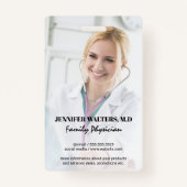 Arts | Artsen met stethoscoop Badge (Voorkant)