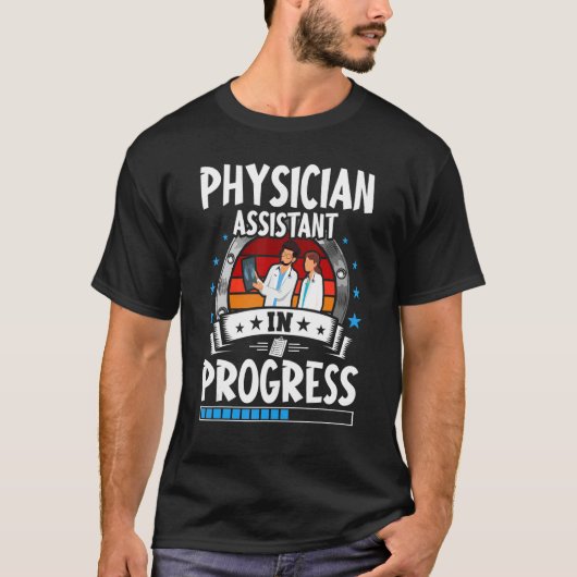 Arts-assistent in opleiding student t-shirt (Voorkant)