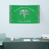 Arts Assistent PA Afstuderen Groen Zilver Spandoek (Beurs)