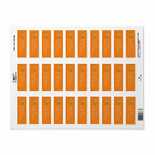 Arts Assistent PA Afstuderen Oranje Goud Etiket (Full Sheet)