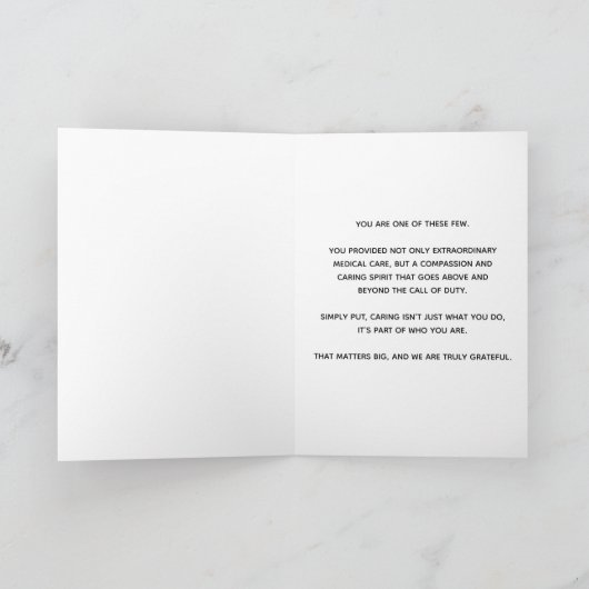 Arts Bedankt - Het hart in hun bloed Dank u wel (Binnen)