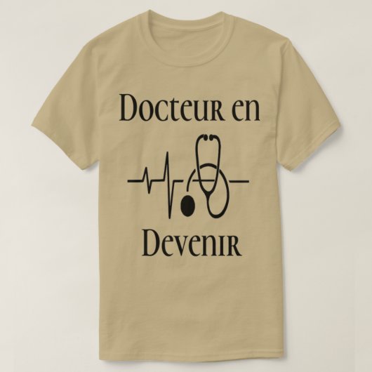 arts bij het maken t-shirt (Design voorkant)