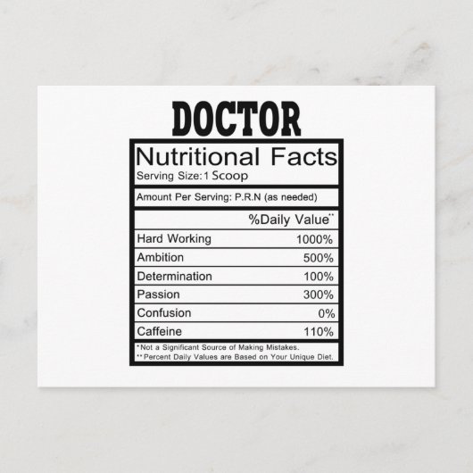 Arts Briefkaart (Voorkant)